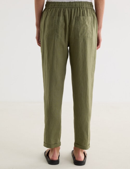 Zest Essential Linen Pant, Caper product photo View 02 L