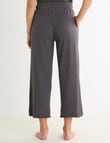 Mineral Sleep Knit Crop Pant, Graphite product photo View 02 S