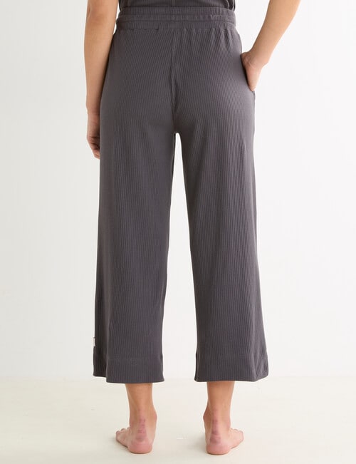 Mineral Sleep Knit Crop Pant, Graphite product photo View 02 L