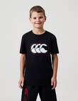 Canterbury Rakaia 2.0 Short Sleeve Tee, Black product photo View 02 S