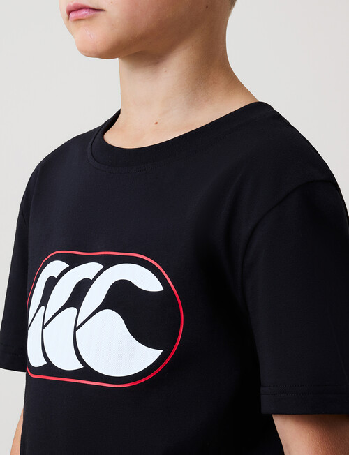 Canterbury Rakaia 2.0 Short Sleeve Tee, Black product photo View 03 L