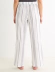Mineral Sleep Pant, Graphite Stripe product photo View 02 S