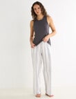 Mineral Sleep Pant, Graphite Stripe product photo View 03 S