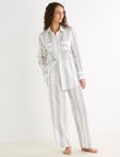 Mineral Sleep Pant, Graphite Stripe product photo View 05 S