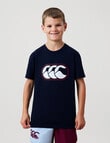 Canterbury Rakaia 2.0 Short Sleeve Tee, Navy product photo View 02 S