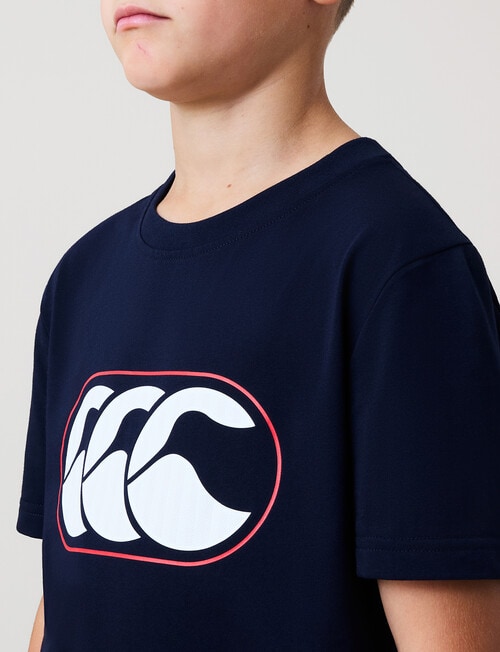 Canterbury Rakaia 2.0 Short Sleeve Tee, Navy product photo View 03 L