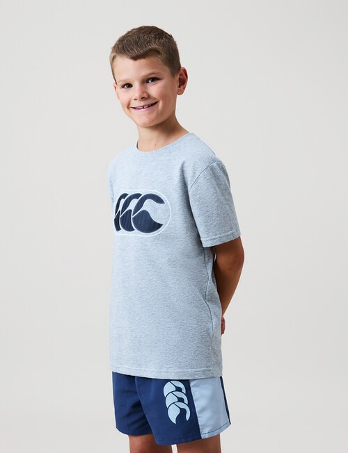 Canterbury Rakaia 2.0 Short Sleeve Tee, Grey Marle product photo View 02 L