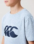 Canterbury Rakaia 2.0 Short Sleeve Tee, Grey Marle product photo View 03 S