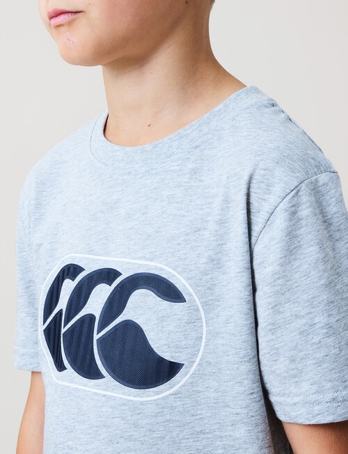 Canterbury Rakaia 2.0 Short Sleeve Tee, Grey Marle product photo View 03 L