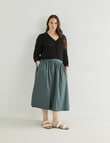 Whistle Crochet Knit Cardigan Black product photo View 12 S
