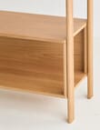 LUCA Furniture Linea Shelving Unit Tall, Natural product photo View 05 S