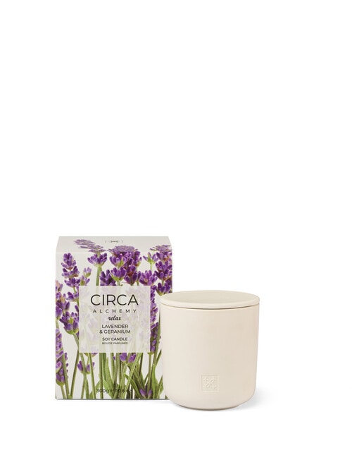 CIRCA Candle, 300g, Lavender & Geranium product photo