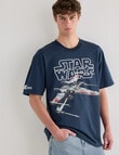 Licensed X-Wing Tee, Navy product photo View 04 S