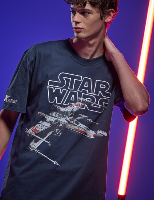 Licensed X-Wing Tee, Navy product photo