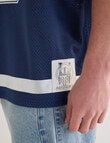 Licensed Star Wars Mando 19 Mech Crop Boxing Tee, Navy product photo View 07 S