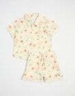 Teeny Weeny DINO ROAR AOP Muslin Set, 2-Piece, Yellow product photo