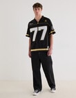 Licensed Star Wars Darth Vader 77 Mesh Crop Boxy Tee, Black product photo View 03 S