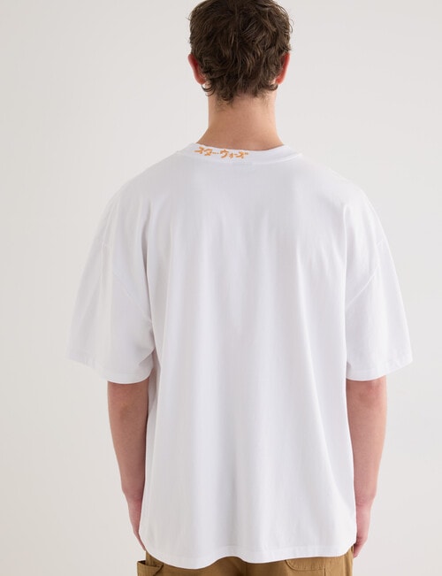 Licensed Trouble Tee, White product photo View 02 L