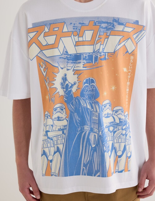 Licensed Trouble Tee, White product photo View 04 L