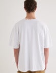 Licensed Trouble Tee, White product photo View 02 S