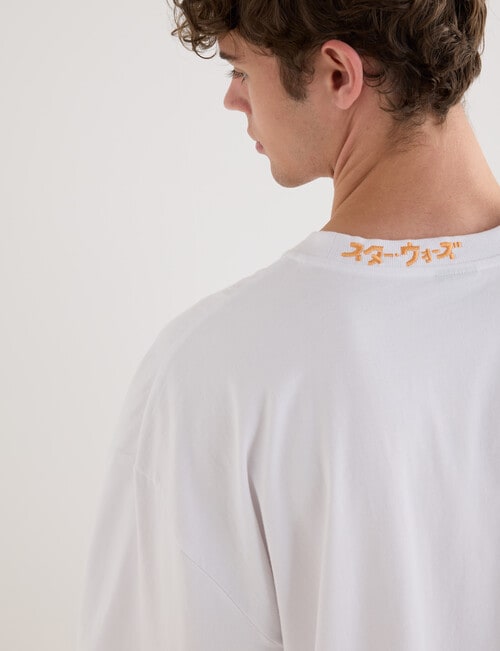 Licensed Trouble Tee, White product photo View 05 L
