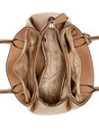 Guess Isola 3 Compartment Satchel Bag, Beige product photo View 04 S