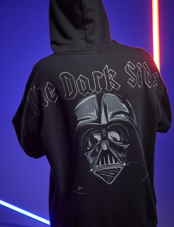 Licensed Dark Side Hoodie, Black product photo