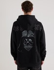 Licensed Dark Side Hoodie, Black product photo View 02 S