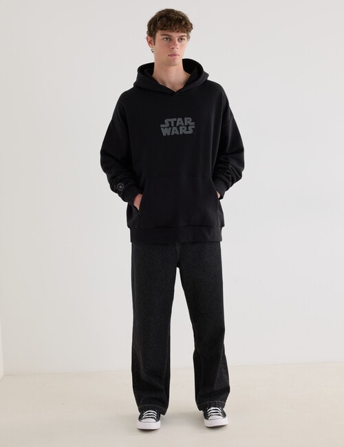 Licensed Dark Side Hoodie, Black product photo View 03 L