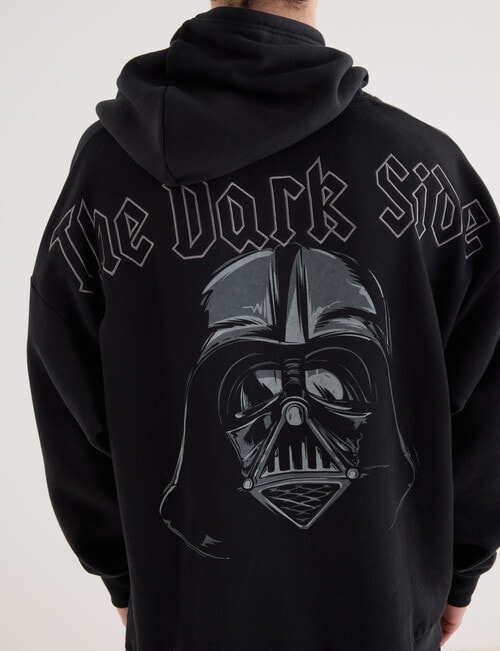 Licensed Dark Side Hoodie, Black product photo View 06 L
