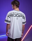 Licensed Storm Trooper 77 Sport Tee, White product photo