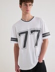 Licensed Storm Trooper 77 Sport Tee, White product photo View 02 S