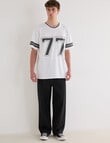 Licensed Storm Trooper 77 Sport Tee, White product photo View 03 S