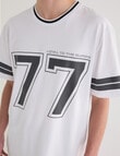 Licensed Storm Trooper 77 Sport Tee, White product photo View 04 S
