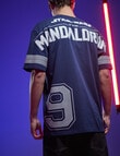 Licensed Star Wars Mandalorian 19 Sport Tee, Navy product photo View 10 S