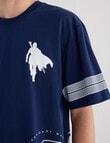 Licensed Star Wars Mandalorian 19 Sport Tee, Navy product photo View 07 S