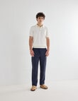 Gasoline Linen Pant, Navy product photo View 03 S