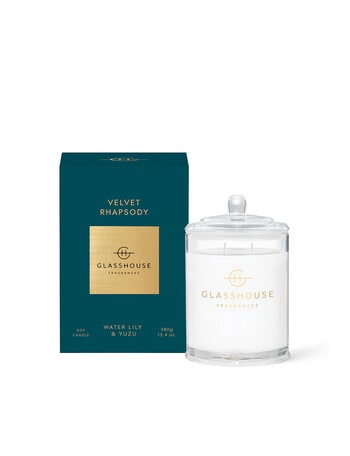 Glasshouse Fragrances Velvet Rhapsody Candle, 380g product photo