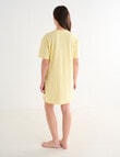 Zest Sleep T-Shirt Nightie, Lemon Hearts, 8-18 product photo View 02 S