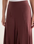 Zest Linen Blend Swirl Maxi Skirt, Andorra product photo View 04 S