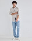 Gasoline Linen Shirt, Natural product photo View 03 S