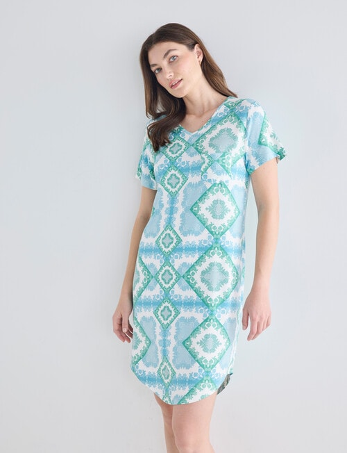 Whistle Sleep T-Shirt Nightie, Scarf Print product photo