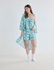 Whistle Sleep Short PJ Set, Scarf Print product photo View 03 S