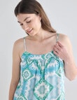 Whistle Sleep Short PJ Set, Scarf Print product photo View 04 S