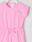 Teeny Weeny Strawberry Fields Play Romper, Pop Pink product photo View 02 S