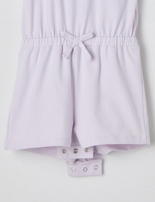 Teeny Weeny Strawberry Fields Play Romper, Lilac product photo View 03 L