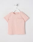 Teeny Weeny Strawberry Fields Short Sleeve Tee, Nurturing Pink product photo