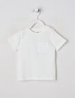 Teeny Weeny Strawberry Fields Play Short Sleeve Tee, White product photo