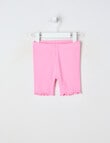 Teeny Weeny Strawberry Fields Play Rib Bike Short product photo View 02 S
