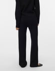 Vero Moda Gold Contrast Loose Knit Pant, Black product photo View 02 S